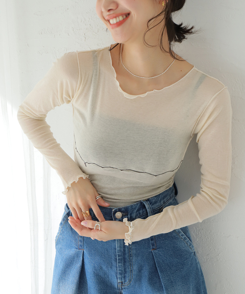 BASERANGE/ベースレンジ】CORE TABBYS STAR LONG SLEEVE：T