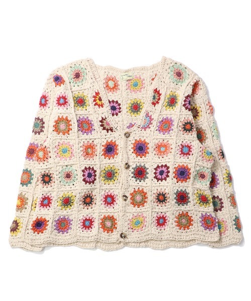 macmahon knitting mills タイダイ染め クロシェニット UNION（UNION TOKYO）（ユニオン）の「macmahon knitting mills