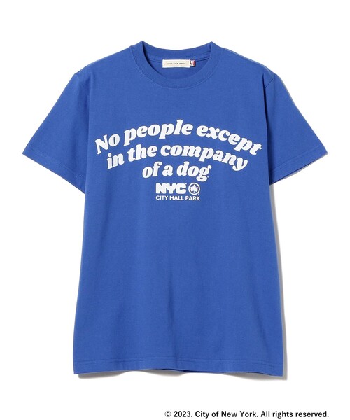 Ray BEAMS（レイビームス）の「GOOD ROCK SPEED × Ray BEAMS / 別注 NYC Tシャツ（Tシャツ/カットソー・レディース・ブルー/ピンク・ONE SIZE）」の4枚目の写真