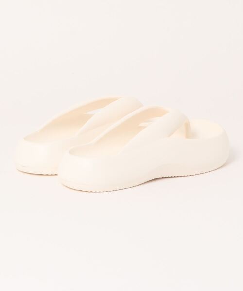 Ritzy（リッツィー）の「厚底ボリュームトングサンダル（サンダル・レディース・ホワイト/ブラック・23/23.5/24）」の9枚目の写真