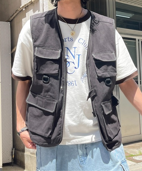 CPCM(シーピーシーエム)の「アソートフィッシングベスト(ベスト・メンズ・ブラック/ブラック系その他/ブラック系その他2・MEDIUM/LARGE)」の3枚目の写真