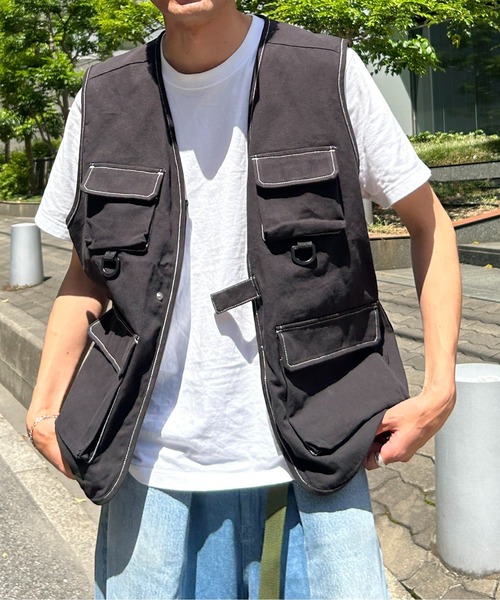 CPCM(シーピーシーエム)の「アソートフィッシングベスト(ベスト・メンズ・ブラック/ブラック系その他/ブラック系その他2・MEDIUM/LARGE)」の12枚目の写真