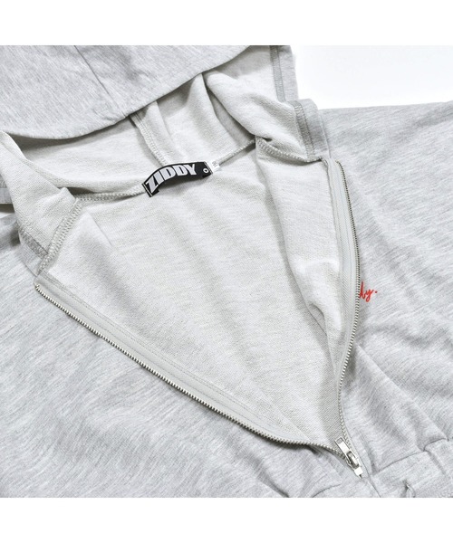 ZIDDY(ジディ)の「ZIDDY/フード付き半袖オールインワン(130~160cm)(つなぎ/オールインワン・キッズ・グレー/パープル・150/160/130/140)」の21枚目の写真