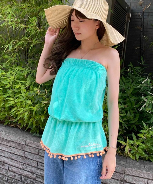 チューブトップ チュニック（Tシャツ/カットソー）｜NANEA（ナネア）の