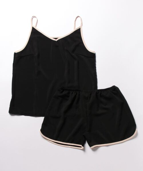 NinaetLina(ニナエリナ)の「セットアップルームウエア(ルームウェア/パジャマ・レディース・ダークグレー/アイボリー/ピンク/ブラック・FREE)」の8枚目の写真