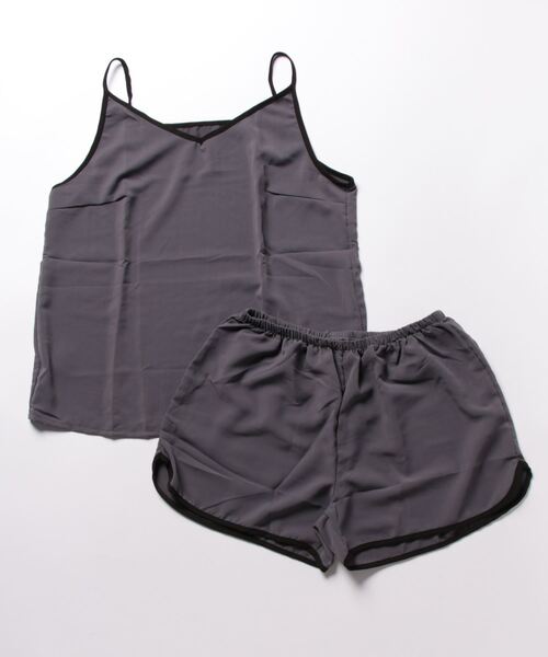 NinaetLina(ニナエリナ)の「セットアップルームウエア(ルームウェア/パジャマ・レディース・ダークグレー/アイボリー/ピンク/ブラック・FREE)」の9枚目の写真