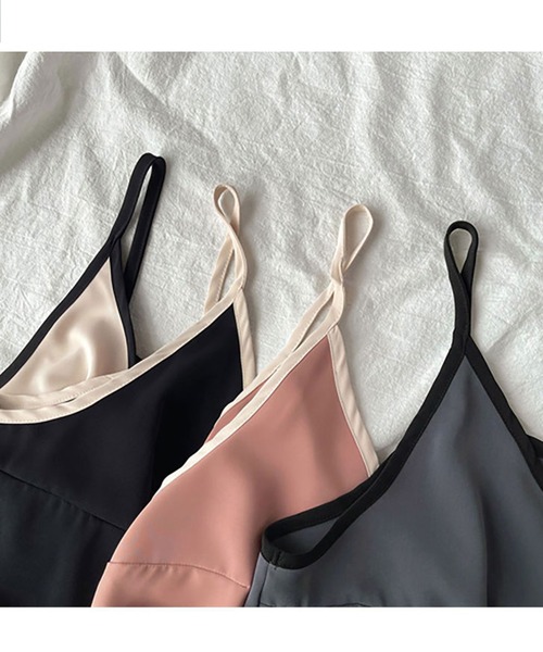 NinaetLina(ニナエリナ)の「セットアップルームウエア(ルームウェア/パジャマ・レディース・ダークグレー/アイボリー/ピンク/ブラック・FREE)」の13枚目の写真