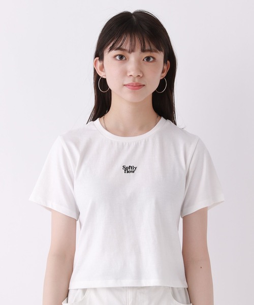 repipi armario（レピピ アルマリオ）の「☆セットアイテム☆メッシュキャミ＆ロゴTシャツ（その他トップス・キッズ・ブルー/ブラック/アイボリー・MEDIUM/LARGE）」の14枚目の写真