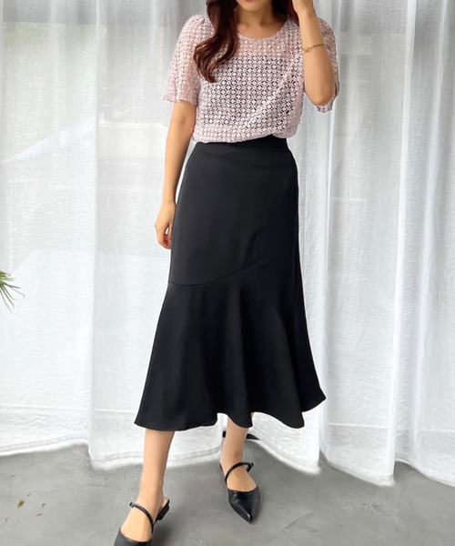 Olu.(オルドット)の「フラワークロシェトップス(その他トップス・レディース・クリーム/ラベンダー・FREE)」の15枚目の写真