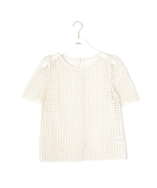 Olu.(オルドット)の「フラワークロシェトップス(その他トップス・レディース・クリーム/ラベンダー・FREE)」の18枚目の写真