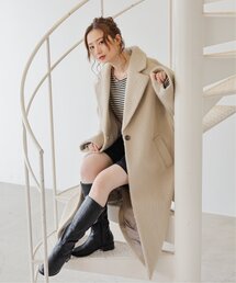 frames RAY CASSIN | ニットシャギーチェスターコート(チェスターコート)