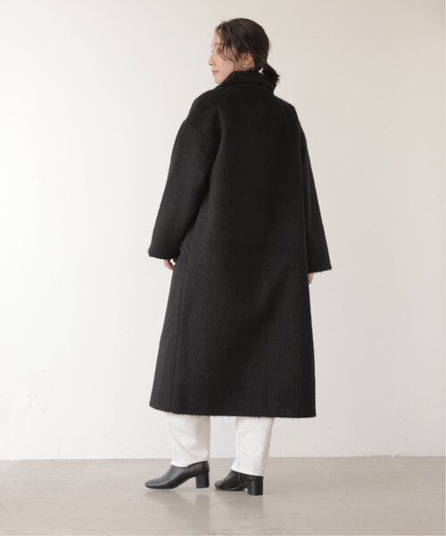 frames RAY CASSIN（フレームスレイカズン）の「ニットシャギーチェスターコート（チェスターコート・レディース・チャコールグレー/ブラック/グレイッシュベージュ・FREE）」の5枚目の写真