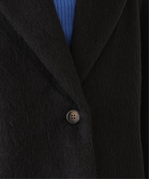 frames RAY CASSIN（フレームスレイカズン）の「ニットシャギーチェスターコート（チェスターコート・レディース・チャコールグレー/ブラック/グレイッシュベージュ・FREE）」の11枚目の写真
