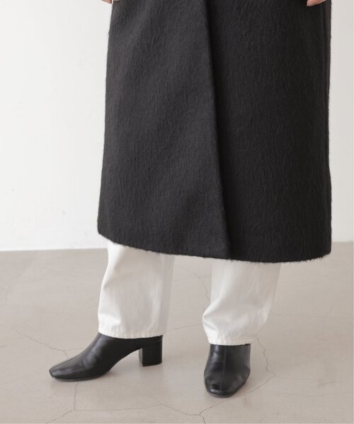 frames RAY CASSIN（フレームスレイカズン）の「ニットシャギーチェスターコート（チェスターコート・レディース・チャコールグレー/ブラック/グレイッシュベージュ・FREE）」の12枚目の写真