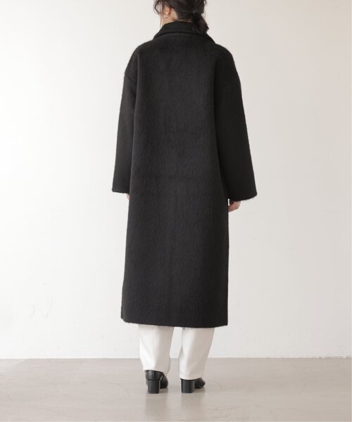 frames RAY CASSIN（フレームスレイカズン）の「ニットシャギーチェスターコート（チェスターコート・レディース・チャコールグレー/ブラック/グレイッシュベージュ・FREE）」の19枚目の写真