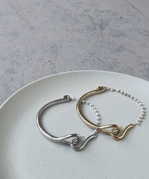 cheriella | 【cheriella】パール×メタルブレスレット(ブレスレット)