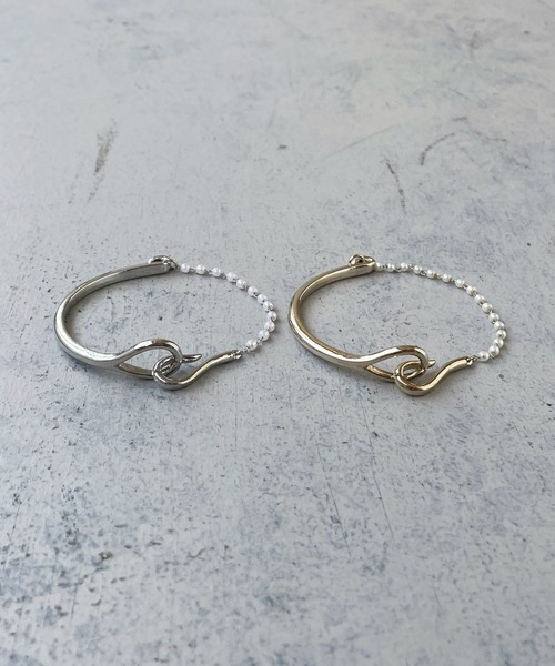 cheriella（シェリエラ）の「【cheriella】パール×メタルブレスレット（ブレスレット・レディース・ゴールド/シルバー・FREE）」の12枚目の写真