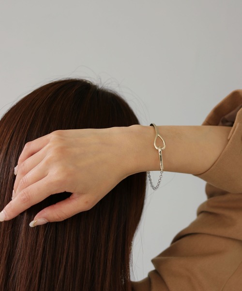 cheriella（シェリエラ）の「【cheriella】パール×メタルブレスレット（ブレスレット・レディース・ゴールド/シルバー・FREE）」の18枚目の写真