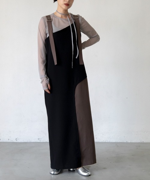 VACANCY(ヴァカンシー)の「レイヤードシアートップス(Tシャツ/カットソー・レディース・ブラック/ブルー/グレー/グリーン・FREE)」の18枚目の写真