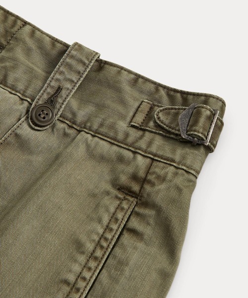 RRL(ダブル アール エル)の「コットン クロップド ワイドレッグ パンツ(その他パンツ・レディース・グリーン系1・24/25/26/27/28/29)」の5枚目の写真