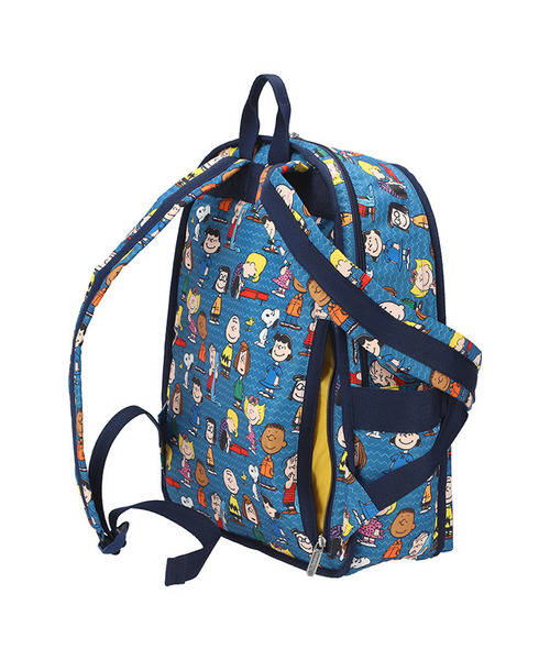 lespoir レスポートサック×PEANUTS リュック　バッグパック PEANUTS×LeSportsac ROUTE BACKPACK (ピーナッツギャング)