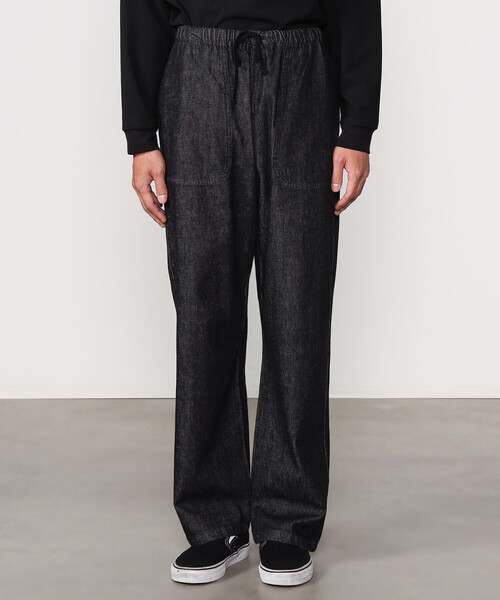 DANTON(ダントン)の「DANTON | デニム イージーパンツ MEN(デニムパンツ・メンズ・インディゴブルー/ブラック・42/40)」の4枚目の写真