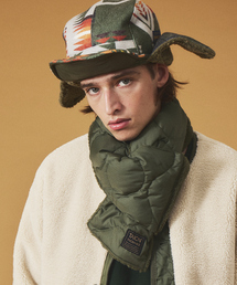 TAION（タイオン）の「【TAION /タイオン】MILITARY REVERSIBLE　SCARF/ミリタリーリバーシブルマフラー（マフラー）」