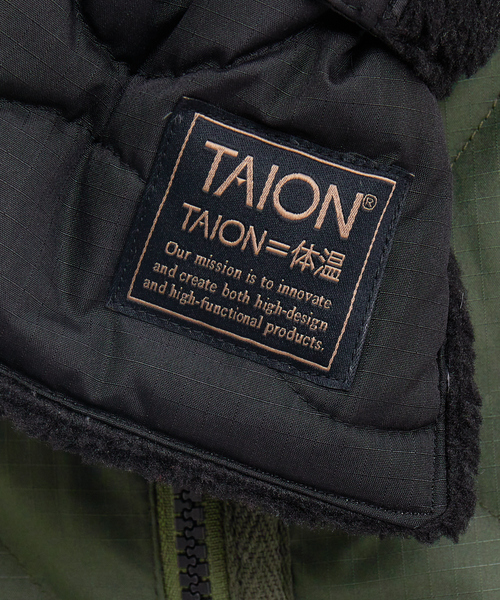 TAION（タイオン）の「【TAION /タイオン】MILITARY REVERSIBLE　SCARF/ミリタリーリバーシブルマフラー（マフラー・メンズ・ブラック系その他/ダークグリーン/カーキ/ブラック/その他1/ネイビー/グリーン系その他2/ダークベージュ・フリー）」の13枚目の写真