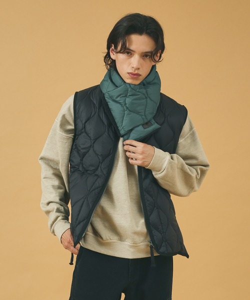 TAION（タイオン）の「【TAION /タイオン】MILITARY REVERSIBLE　SCARF/ミリタリーリバーシブルマフラー（マフラー・メンズ・ブラック系その他/ダークグリーン/カーキ/ブラック/その他1/ネイビー/グリーン系その他2/ダークベージュ・フリー）」の21枚目の写真