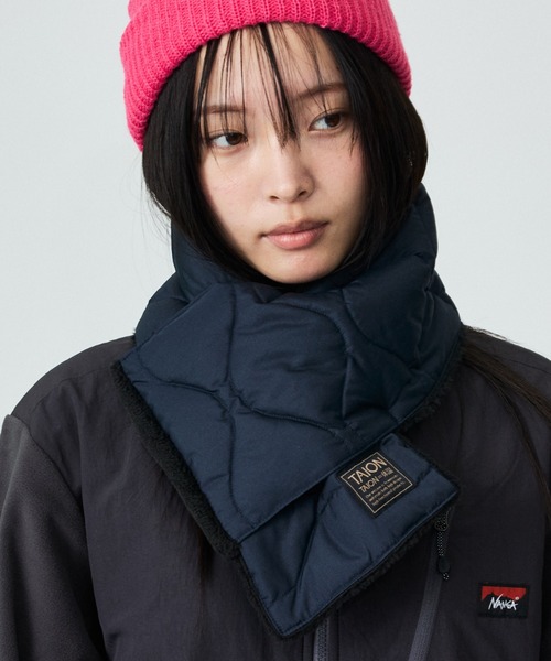 TAION /タイオン】MILITARY REVERSIBLE SCARF/ミリタリーリバーシブル