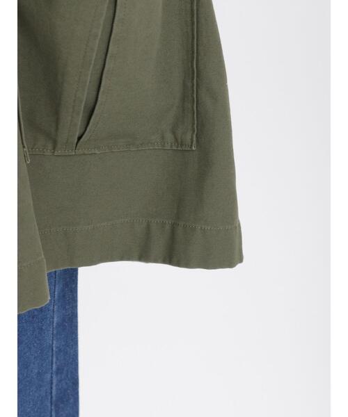 Samansa Mos2（サマンサ モスモス）の「ミリタリーベスト（ベスト・レディース・カーキ/ベージュ・F）」の22枚目の写真