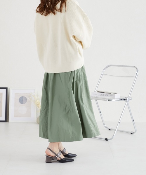 acro（アクロ）の「パールニットカーディガン/AC3312（カーディガン/ボレロ・レディース・イエロー/ベージュ/グレー/ブルー/ブラック/アイボリー・ﾌﾘ-）」の13枚目の写真