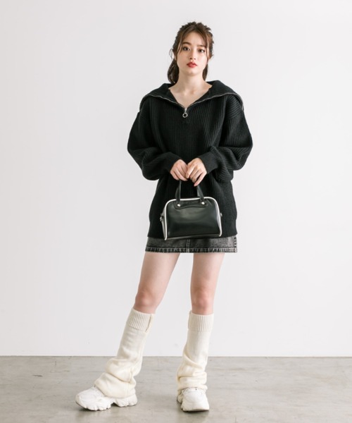 OLIVE des OLIVE（オリーブデオリーブ）の「ミニスポーツバッグ　1032120110（ショルダーバッグ・レディース・ボルドー/ブラック・FREE）」の8枚目の写真