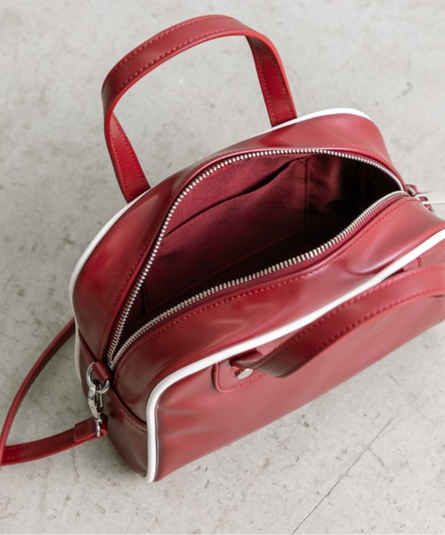 OLIVE des OLIVE（オリーブデオリーブ）の「ミニスポーツバッグ　1032120110（ショルダーバッグ・レディース・ボルドー/ブラック・FREE）」の20枚目の写真