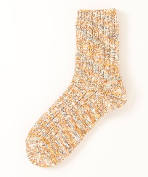 チャイハネ（チャイハネ）の「【チャイハネ】FEEL GOOD SOCKS イーヴィルソックス27cm（ソックス/靴下・メンズ・マスタード/パープル/ブラウン/グリーン/ホワイト・FREE）」の5枚目の写真