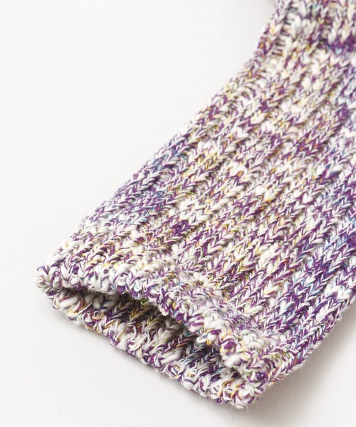 チャイハネ（チャイハネ）の「【チャイハネ】FEEL GOOD SOCKS イーヴィルソックス27cm（ソックス/靴下・メンズ・マスタード/パープル/ブラウン/グリーン/ホワイト・FREE）」の7枚目の写真