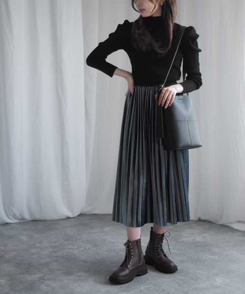 minia（ミニア）の「8ホールレースアップショート（ブーツ・レディース・ブラウン/ブラック・S/M/L）」の6枚目の写真