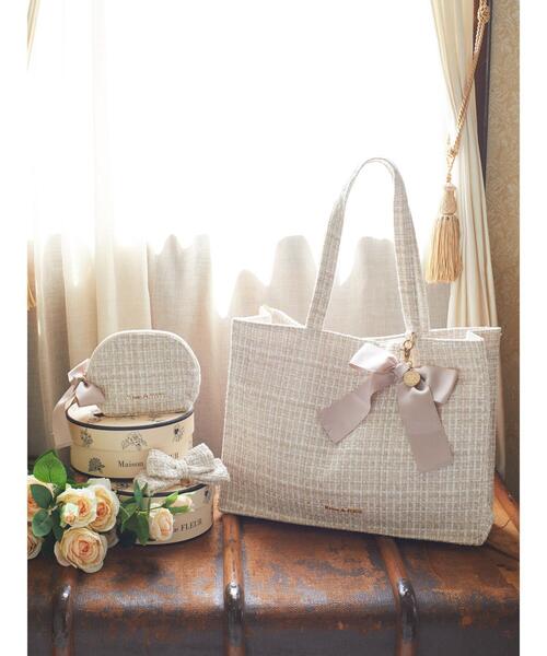 Maison de FLEUR（メゾンドフルール）の「EC限定ツイードラウンド