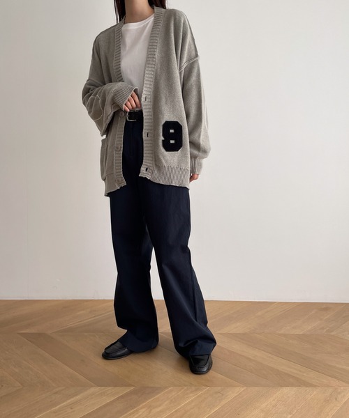 CANAL JEAN（キャナルジーン）の「El mar　BASICコットンロングTシャツ（Tシャツ/カットソー・レディース・ホワイト・ONE SIZE）」の5枚目の写真