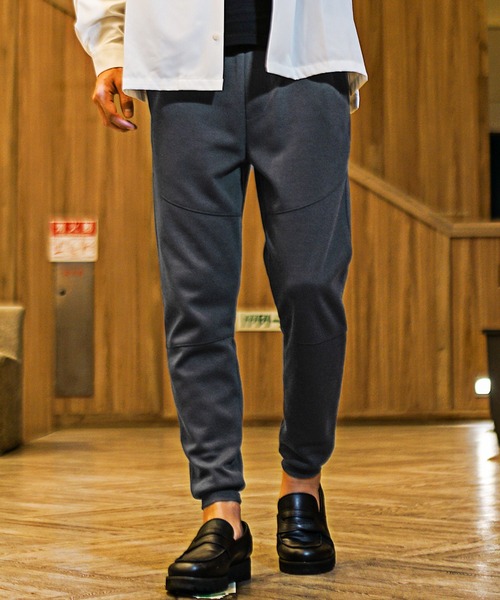 新品 CIRCOLO【50】 イージーパンツ スウェット コットンパンツ ツータック スウェット ストレッチ チルコロ 288546