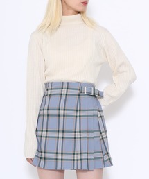 タートルネックニット