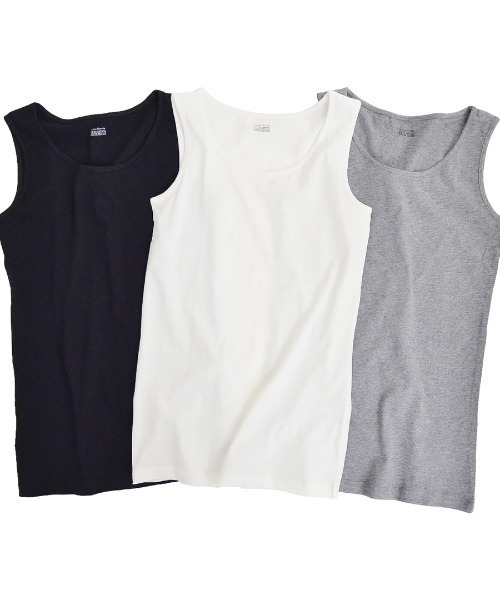 ベーシックインナー3点セット［タンクトップ］（タンクトップ