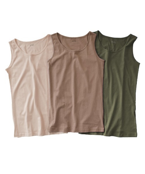 ベーシックインナー3点セット［タンクトップ］（タンクトップ