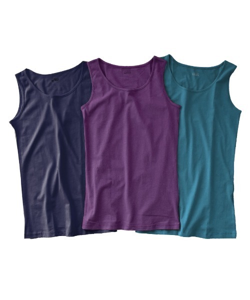 ベーシックインナー3点セット［タンクトップ］（タンクトップ