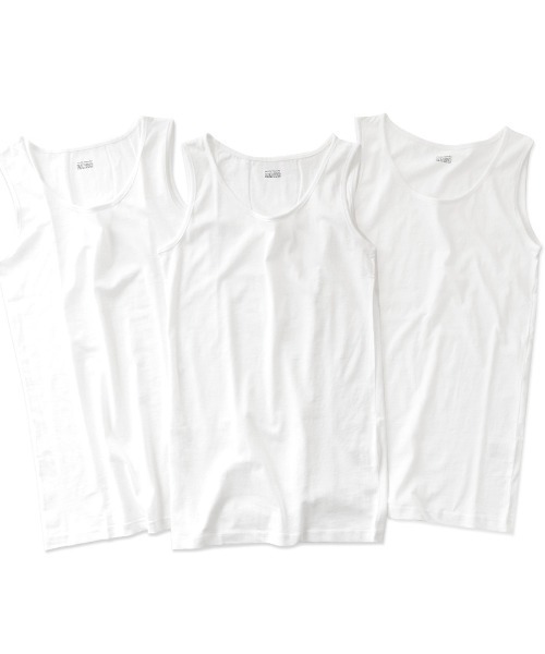 ベーシックインナー3点セット［タンクトップ］（タンクトップ