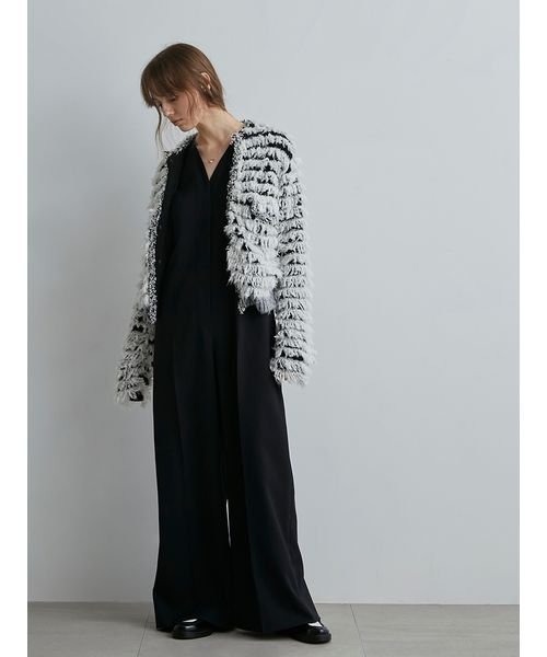 styling/（スタイリング）の「ミックスヤーンニットジャケット（ノー