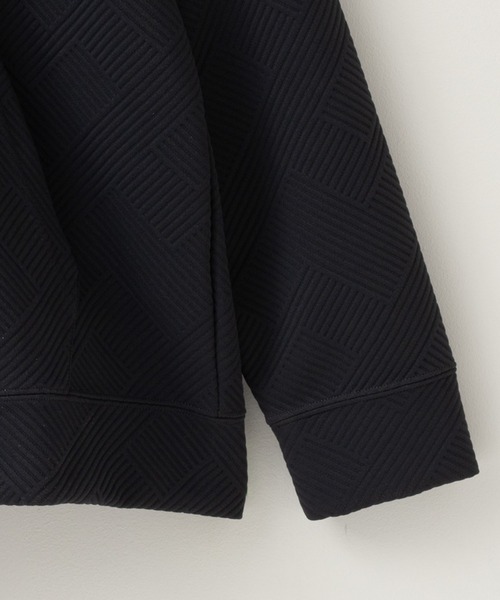 セール】NAVY デザインキルトジップパーカー（パーカー）｜NAVY