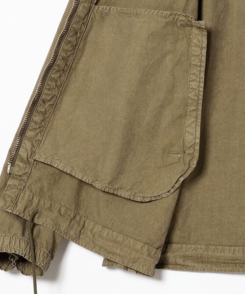 REMI RELIEF（レミレリーフ）の「REMI RELIEF × BEAMS PLUS / 別注 Military Navy Jacket（ブルゾン・メンズ・オリーブ/ネイビー・X-LARGE/LARGE/MEDIUM/SMALL）」の8枚目の写真