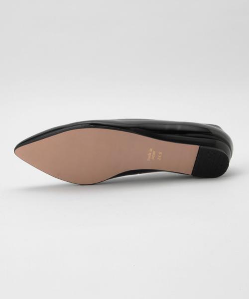 BEAMS LIGHTS Women's（ビームスライツ ウィメンズ）の「BEAMS LIGHTS / エナメルレザー ウェッジパンプス（パンプス・レディース・シルバー/ベージュ/ブラック・23.0cm/24.0cm/22.5cm/24.5cm/23.5cm）」の14枚目の写真