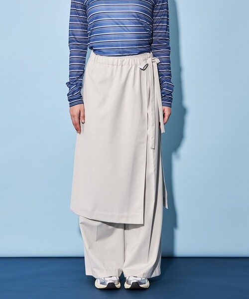 CITEN（シテン）の「＜CITEN＞スカート レイヤード パンツ（その他
